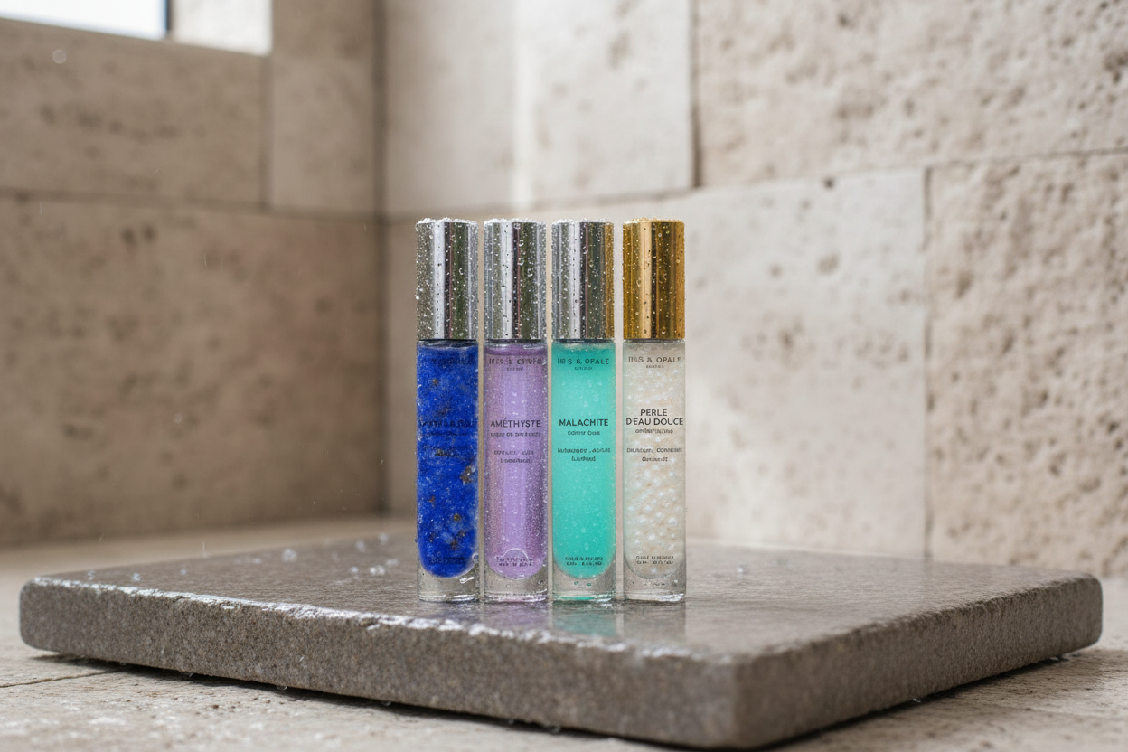 Coffret L'Alchimix n°1 — 4 Sérums Découverte Lithocosmétique — Iris & Opale