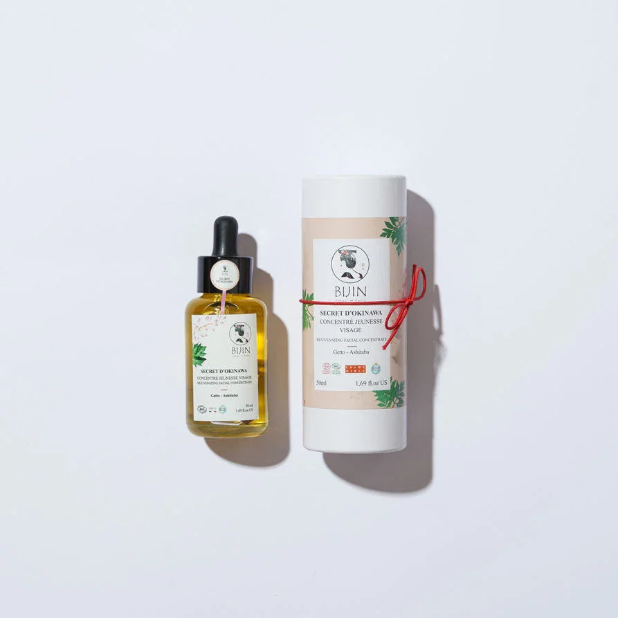 Concentré Jeunesse Visage Bio – Huile Anti-Âge au Getto & Ashitaba 🌿✨ – BIJIN - MonSoinBienEtre