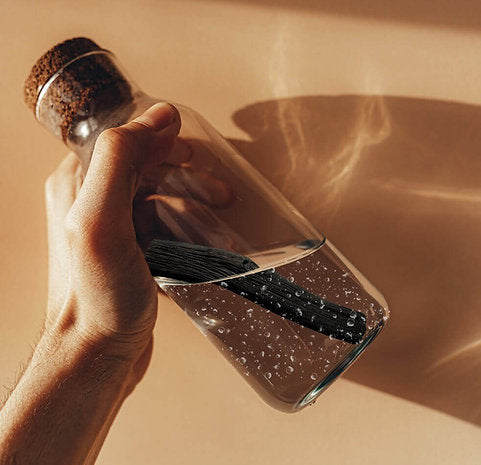 Lot de 3 Charbons Binchotan bio filtre à eau naturel très bien pour les baroudeur