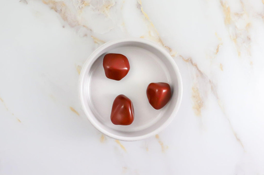 Jaspe Rouge Naturel — Pierre d'Ancrage, de Force et de Vitalité (Qualité A)